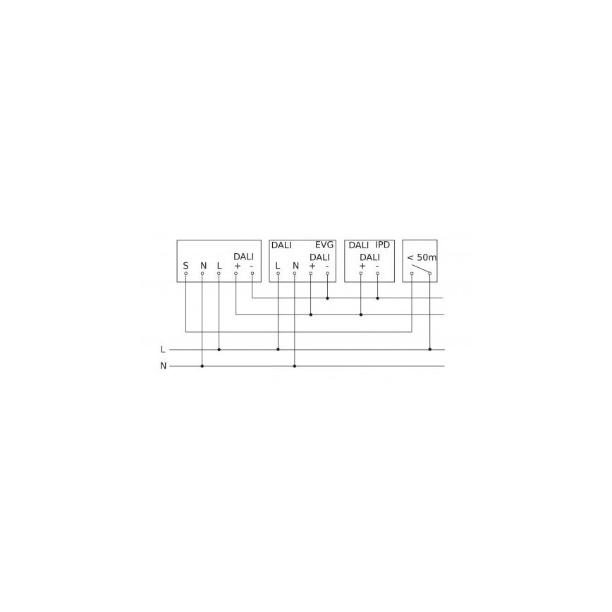 Steinel 088194 - Sensor de movimiento con un sensor de presencia PD-8 ECO DALI-2 360° blanco