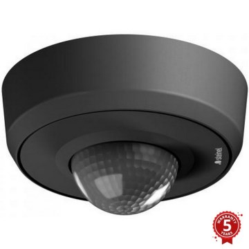 Steinel 088224 - Sensor de movimiento para exterior con un sensor de presencia PD-24 ECO DALI-2 360° IP54 negro