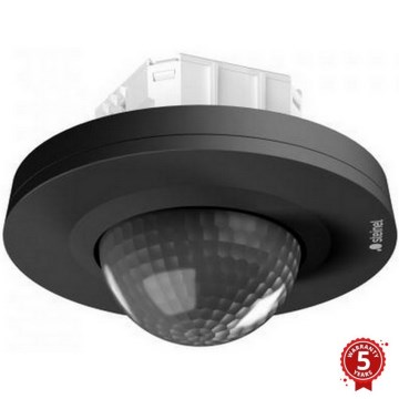Steinel 088262 - Sensor de movimiento con un sensor de presencia PD-24 ECO DALI-2 360° negro