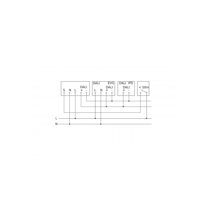 Steinel 088262 - Sensor de movimiento con un sensor de presencia PD-24 ECO DALI-2 360° negro