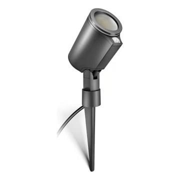 Steinel 089344 - Lámpara exterior LED RGBW con sensor LED/7,9W/24V IP65