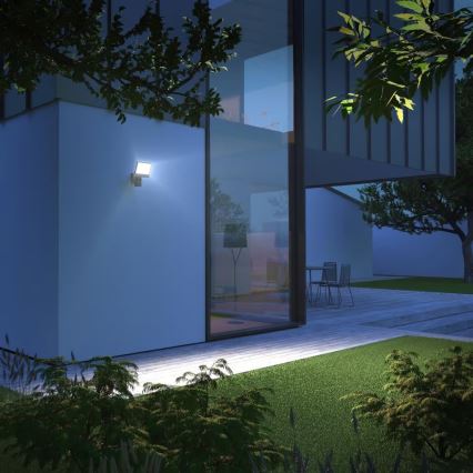 Steinel 092603 - Proyector LED con sensor y cámara LED/21W/230V IP44