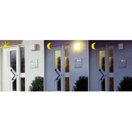 STEINEL 550615 - Interruptor crepuscular NightMatic 3000 Vario blanco IP54