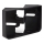 STEINEL 55875 - Esquina pared soporte XLED Home 2/ PRO 240 negro