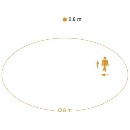 STEINEL 56032 - LED Iluminación exterior con sensor LED/9,5W/230V IP54