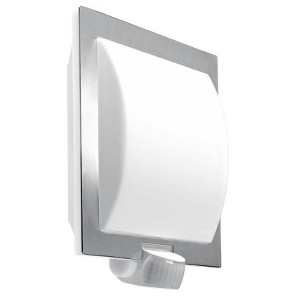 Steinel 566814 - Aplique exterior con sensor 1xE27/60W/240V L 20 S IP44
