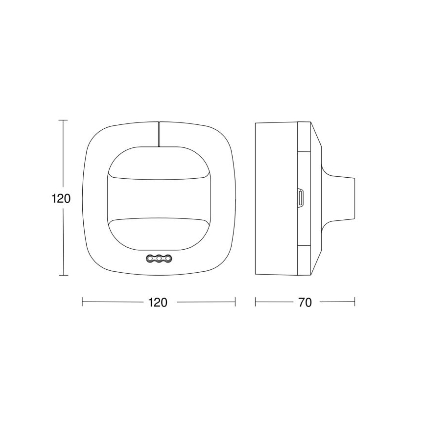 Steinel 590703 - Detector de presencia Dual HF COM1 blanco