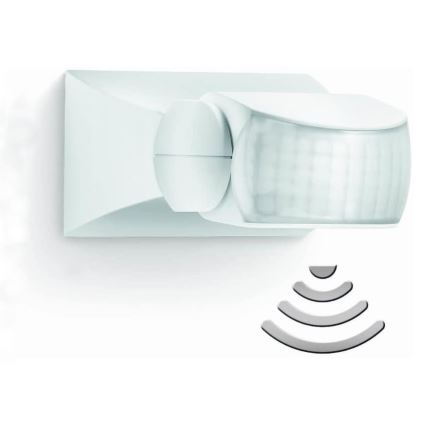 STEINEL 600310 - Sensor infrarrojo exterior IS-1 blanco IP54