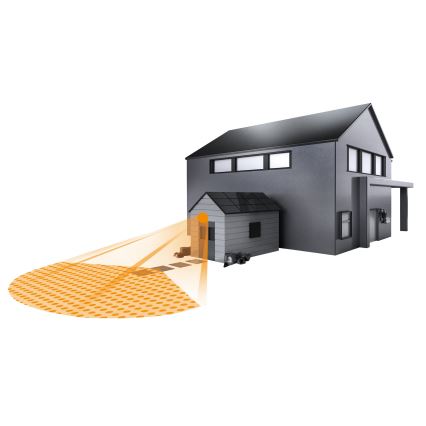 STEINEL 600419 - IS-1 Sensor de infrarrojos para exteriores negro IP54