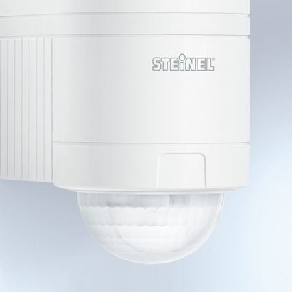 STEINEL 602819 - Sensor de pared infrarrojos exterior IS240 blanco IP54