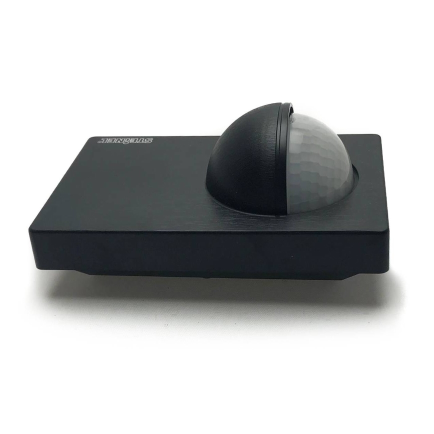 STEINEL 603113 - Sensor de movimiento exterior IS 180-2 negro IP54