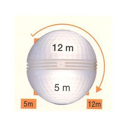 STEINEL 603618 - Sensor de movimiento exterior IS 180-2 acero inoxidable IP54