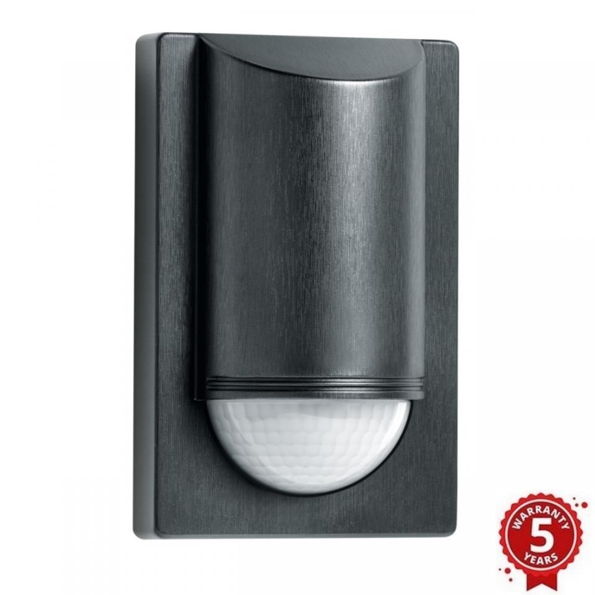 STEINEL 603717 - Sensor infrarrojo exterior IS 2180 2 negro IP54