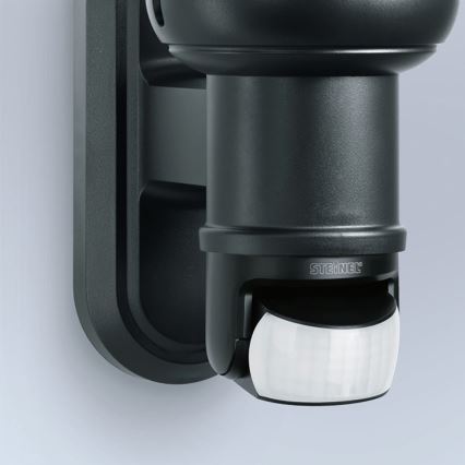 STEINEL 634216 - L 560 S Aplique con sensor exterior negro IP44