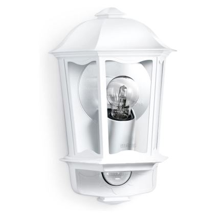 Steinel 644512 - Lámpara de pared de exterior con sensor L 190 S 1xE27/100W/230V IP44