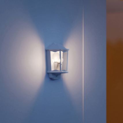 Steinel 644512 - Lámpara de pared de exterior con sensor L 190 S 1xE27/100W/230V IP44