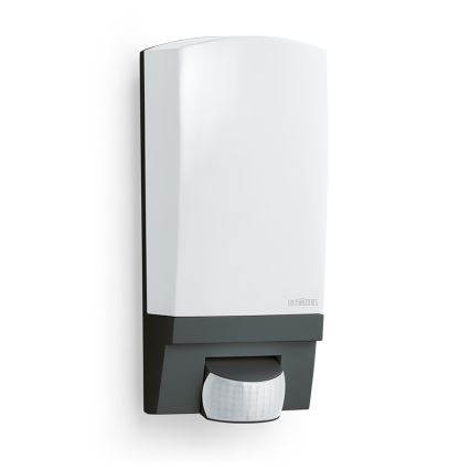 STEINEL 650612 - L1 Lámpara de exterior con sensor negro/blanco IP44