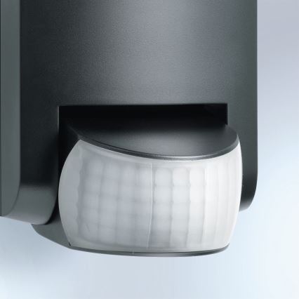 STEINEL 660215 - Detector de movimiento exterior IS 130-2 negro IP54