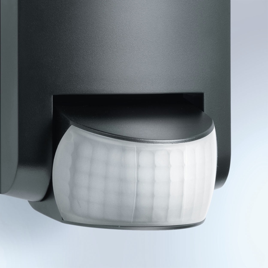 STEINEL 660215 - Detector de movimiento exterior IS 130-2 negro IP54