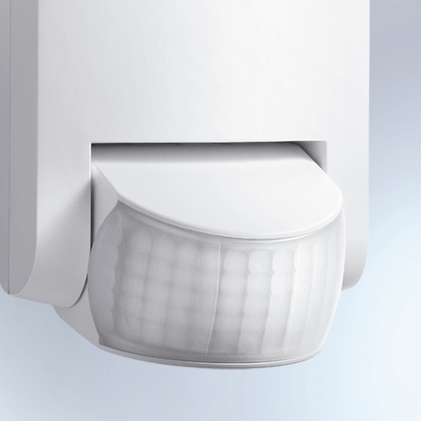 STEINEL 660314 - Detector de movimiento exterior IS 130-2 blanco IP54