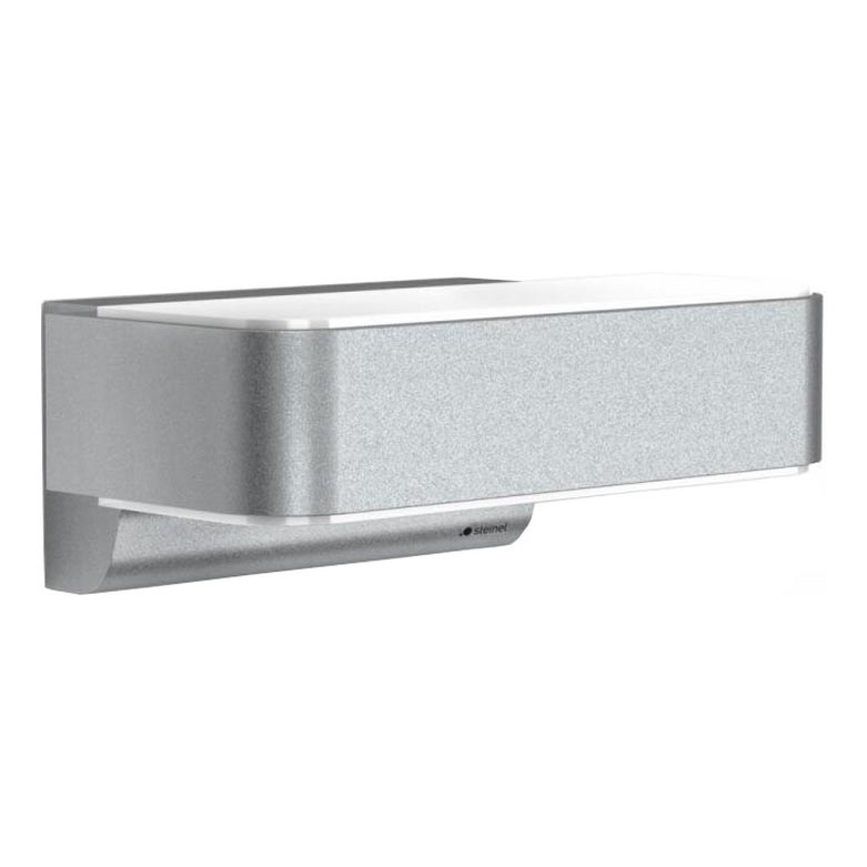 STEINEL 87562 - Aplique LED de exterior con sensor L 810 SC LED/9,8W/230V IP44 plata