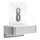 STEINEL 87579 - Número de casa LED con sensor L 820 SC LED/9,8W/230V IP44