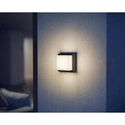Steinel - Aplique LED regulable L 845 C LED/9W/230V 3000K IP44 antracita