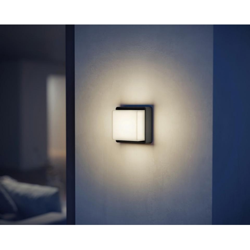Steinel - Aplique LED regulable L 845 C LED/9W/230V 3000K IP44 antracita