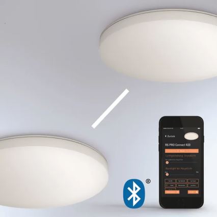 Steinel 067762 - Plafón LED regulable con sensor RS PRO R30 plus SC 23,7W/230V 4000K IP40