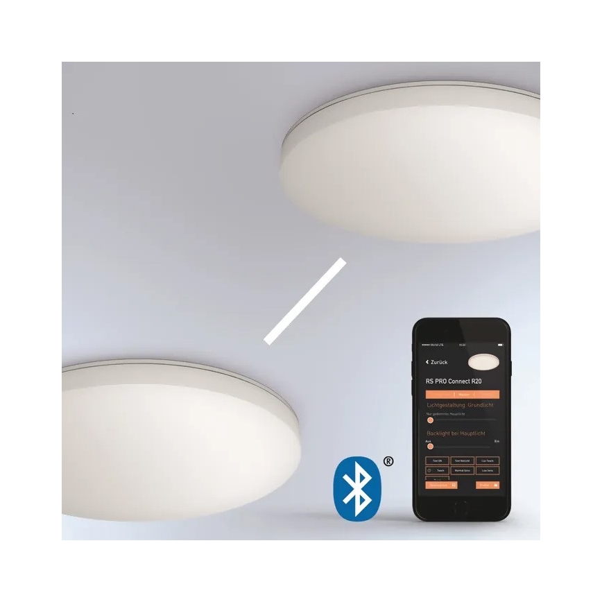 Steinel 067724 - Plafón LED regulable con sensor RS PRO R20 PLUS 15,86W/230V IP40 4000K