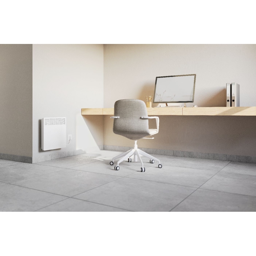Stiebel Eltron - Convector de pared con pantalla LCD y termostato electrónico 2000W/230V IP24