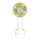 Stylies - Ventilador de mano recargable LACERTA 4W/5V 2500 mAh blanco
