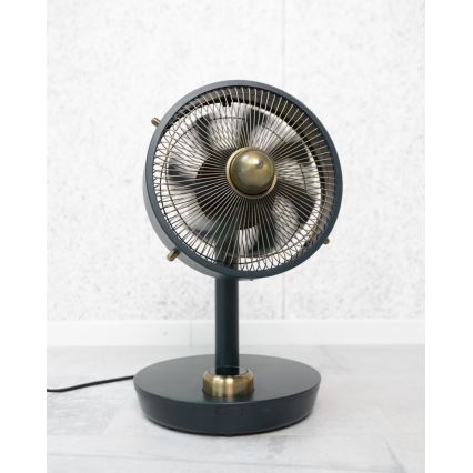 Stylies - Ventilador de mesa CEPHEUS 24W/230V negro