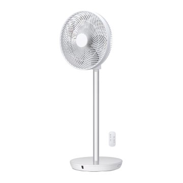 Stylies - Ventilador de pie TUKAN 25W/230V 60 cm blanco