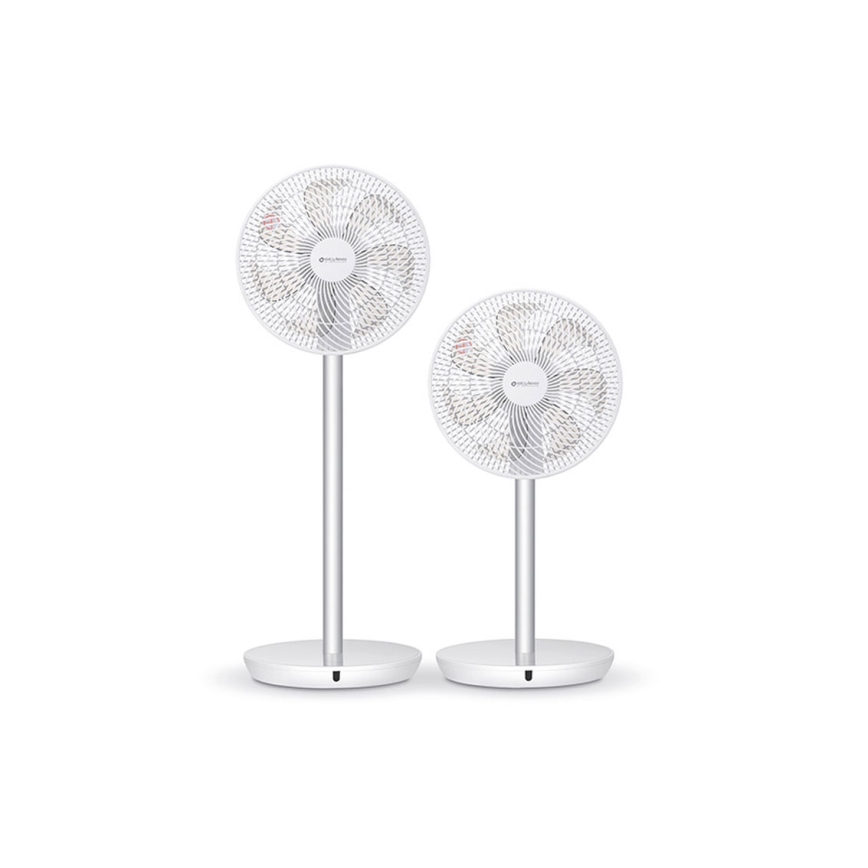 Stylies - Ventilador de pie TUKAN 25W/230V 60 cm blanco