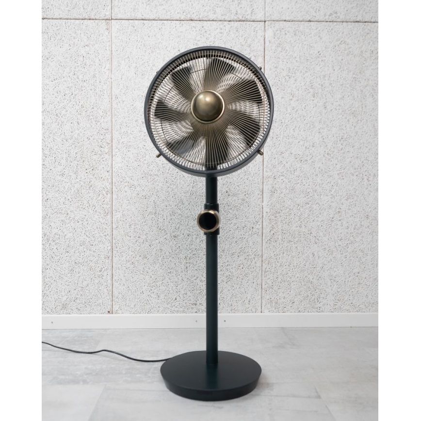 Stylies - Ventilador de pie URANUS 35W/230V 94 cm negro