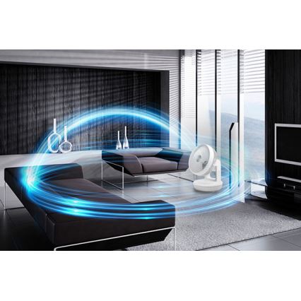 Stylies - Ventilador de sobremesa TARA 45W/230V blanco
