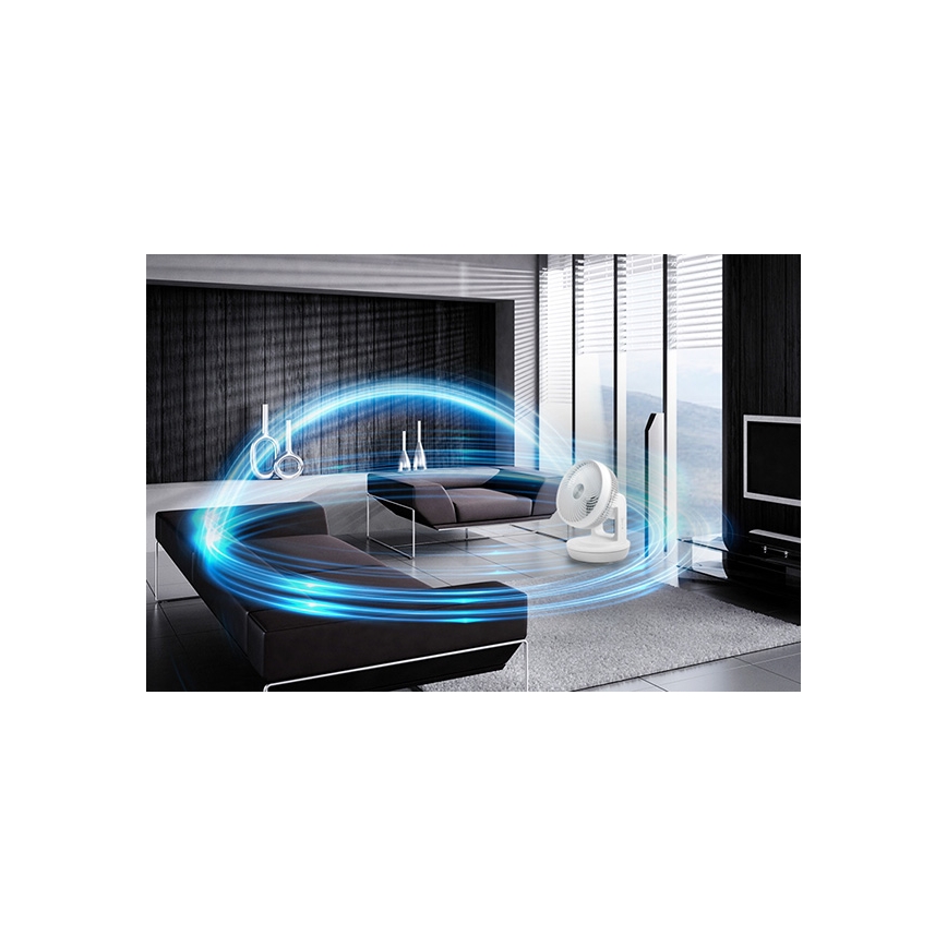 Stylies - Ventilador de sobremesa TARA 45W/230V blanco