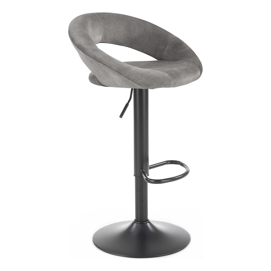 Taburete 100x48 cm gris/antracita