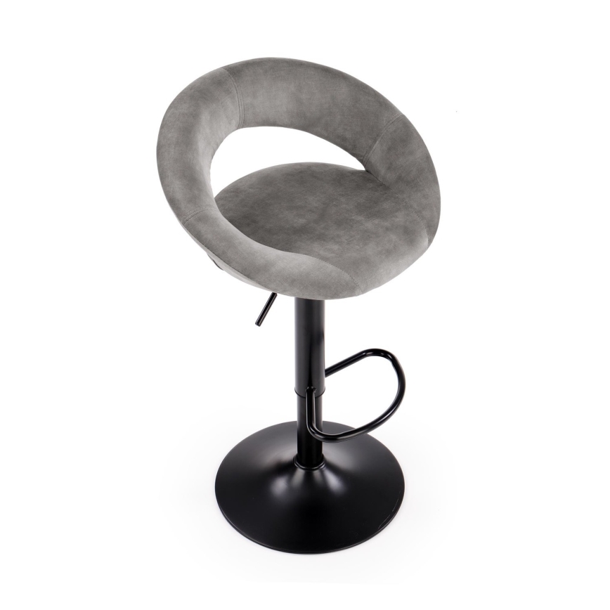 Taburete 100x48 cm gris/antracita