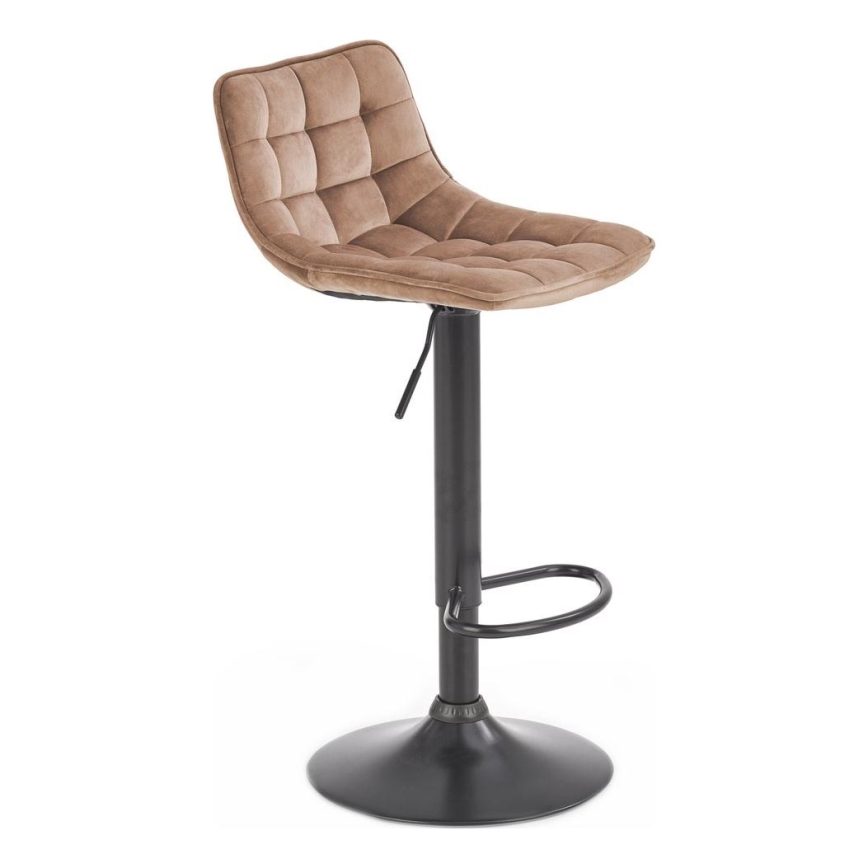 Taburete 106x43 cm antracita/marrón