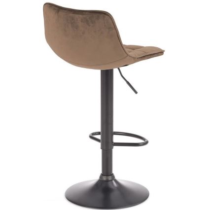 Taburete 106x43 cm antracita/marrón