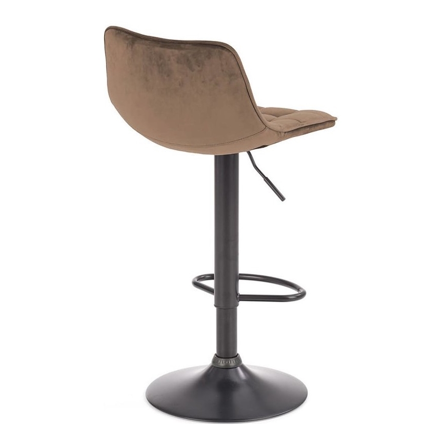 Taburete 106x43 cm antracita/marrón