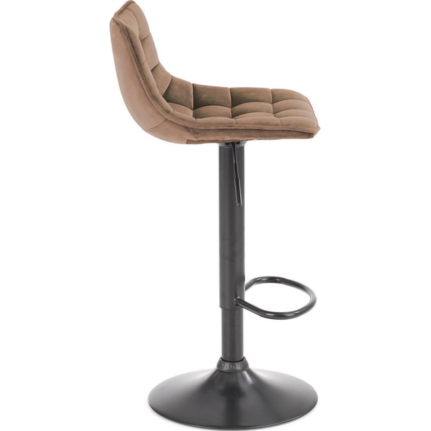 Taburete 106x43 cm antracita/marrón