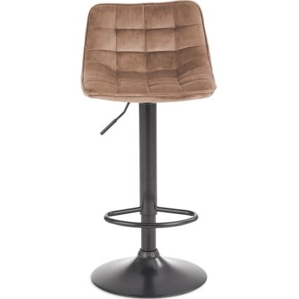 Taburete 106x43 cm antracita/marrón