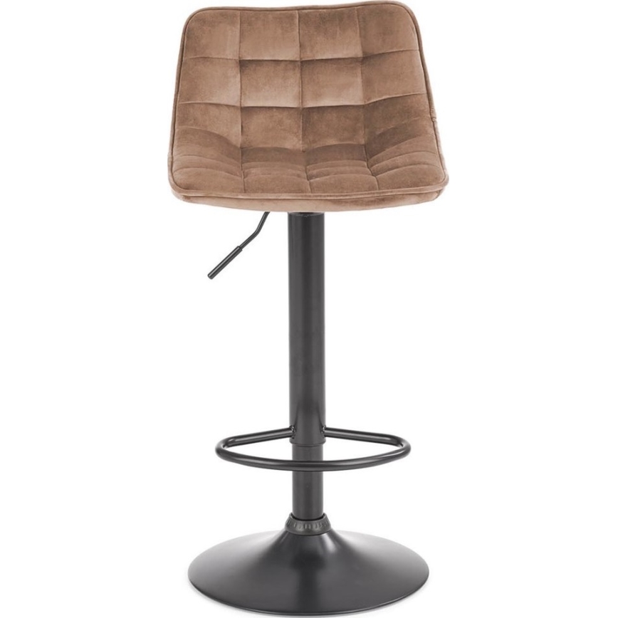 Taburete 106x43 cm antracita/marrón