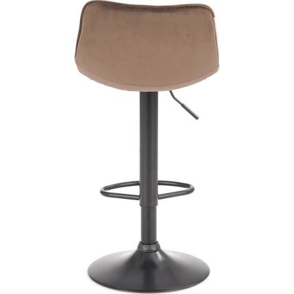 Taburete 106x43 cm antracita/marrón