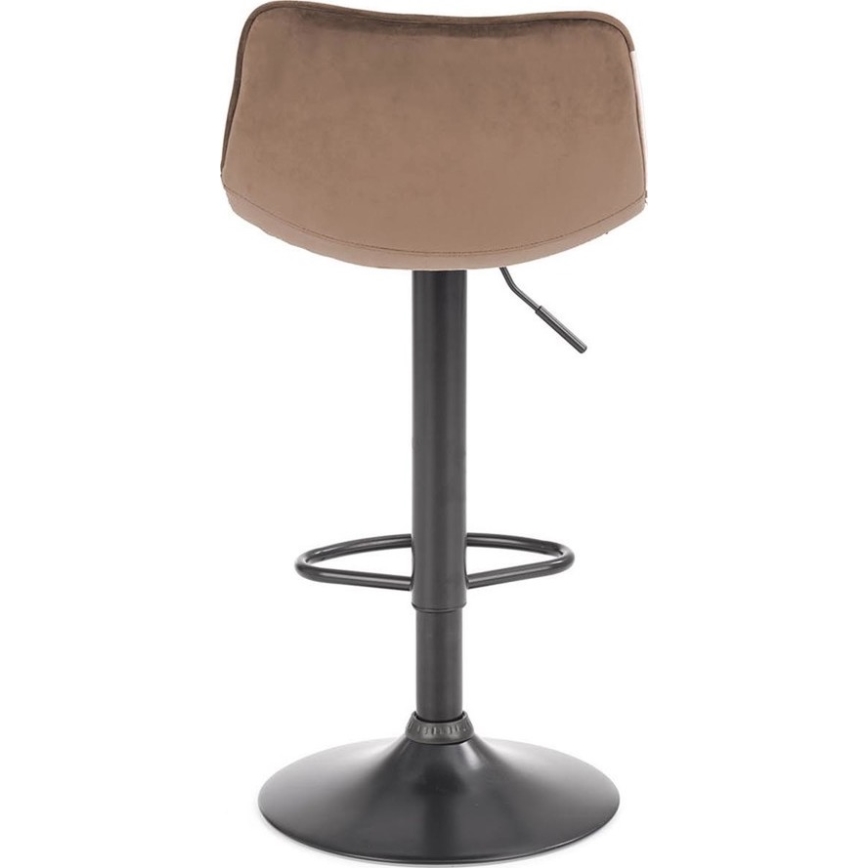 Taburete 106x43 cm antracita/marrón