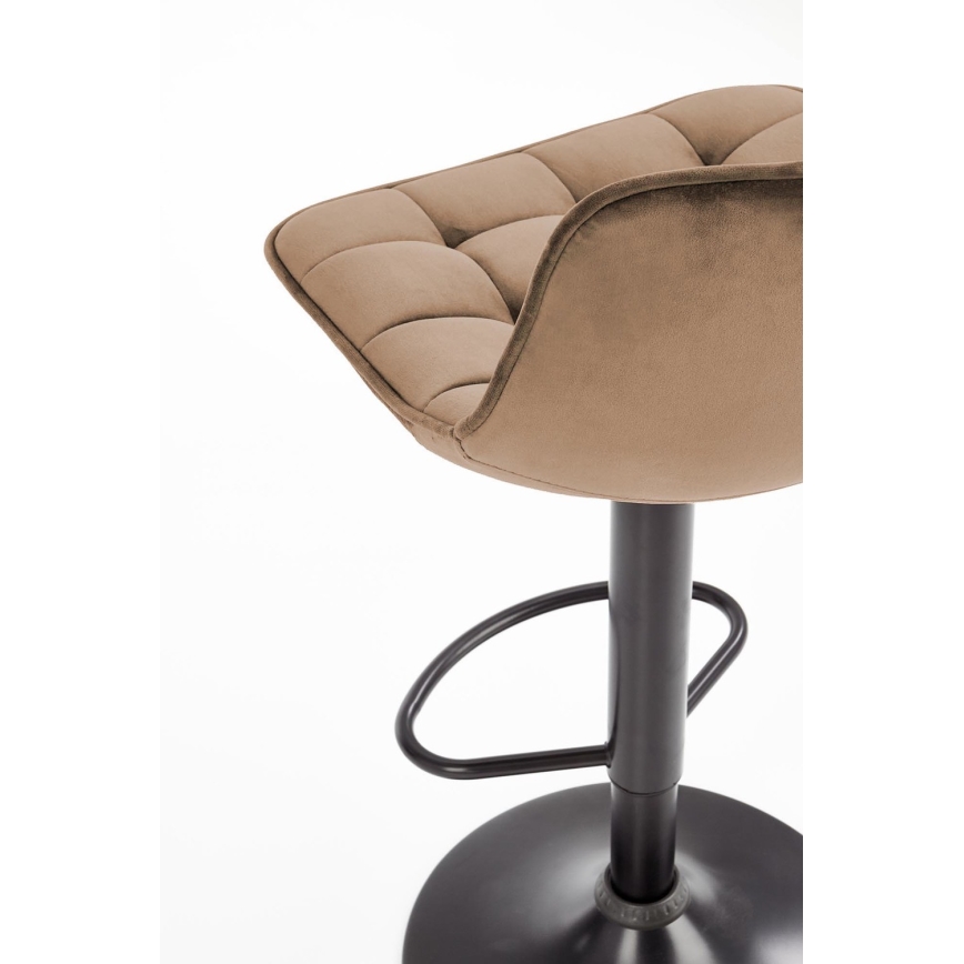 Taburete 106x43 cm antracita/marrón