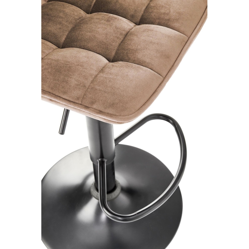 Taburete 106x43 cm antracita/marrón
